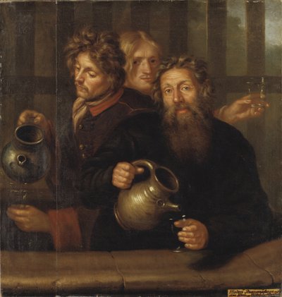 Der Bademeister von Medevi und seine Söhne, 1686 von David Klöcker Ehrenstrahl
