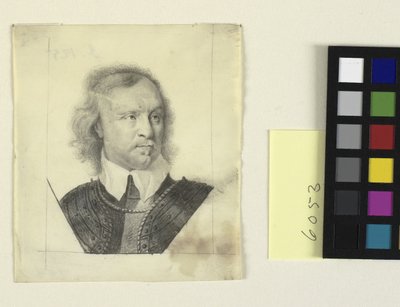 Kopf- und Schulterporträt von Oliver Cromwell von David Loggan