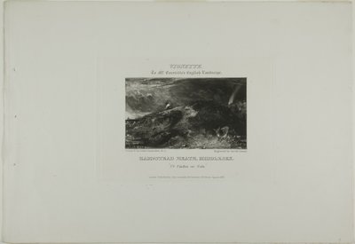 Vignette zu Mr. Constables Englische Landschaft. Hampstead Heath Middlesex. Ut Umbra sic Vita von David Lucas