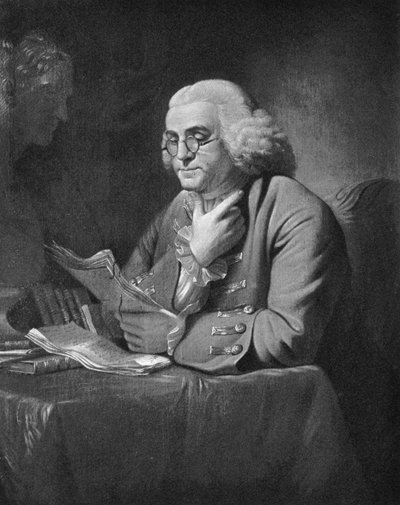 Benjamin Franklin von David Martin