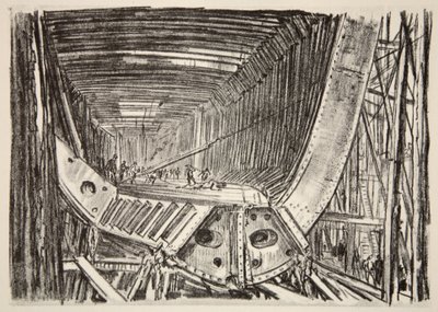 Bau eines Standardschiffs, Illustration aus 