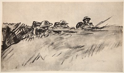 Walisische Soldaten, Illustration aus 