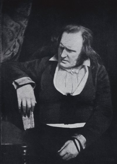 Der Autor Professor John Wilson (Christopher North) von David Octavius (after) Hill