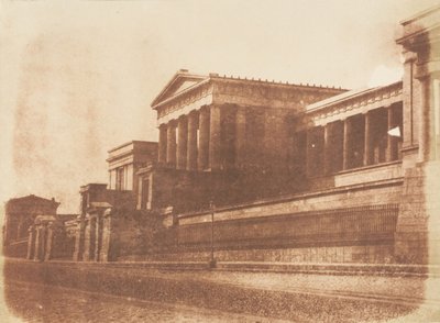 Alte Königliche Hochschule, Calton Hill, Edinburgh, 1843-47 von Hill and Adamson