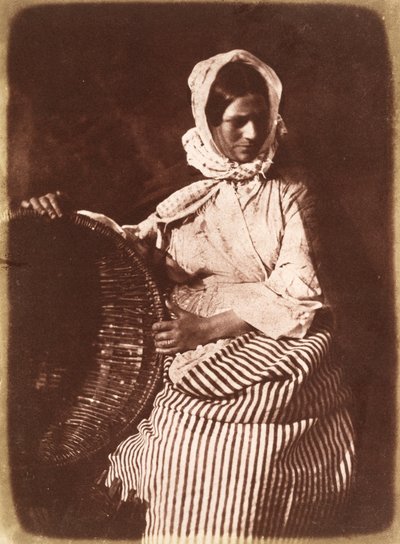 Mrs Hall, Newhaven, ca. 1843-47 von David Octavius Hill