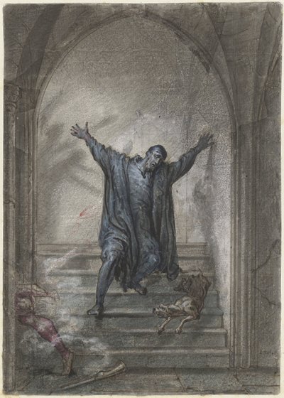 Der Mord an Wilhelm von Oranien von David Pièrre Giottino Humbert de Superville