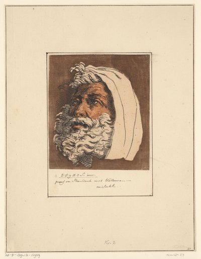 Kopf eines Greises von David Pièrre Giottino Humbert de Superville