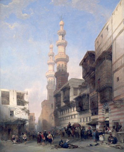 Kairo, das Tor der Metwalys von David Roberts
