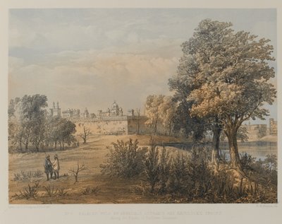 Paläste, die von den Truppen der Generäle Outram und Havelock gehalten werden von David Scott Lieutenant Colonel (after) Dodgson