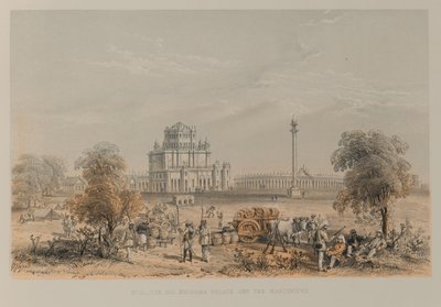 Der Dil Khoosha Palast und die Martiniere von David Scott Lieutenant Colonel (after) Dodgson