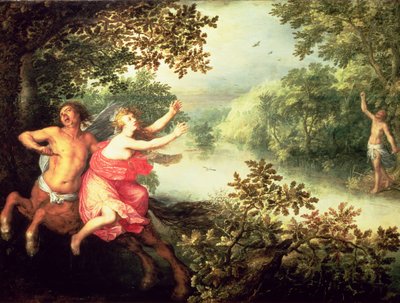 Herkules, Deianeira und der Zentaur Nessus, 1612 von David Vinckboons