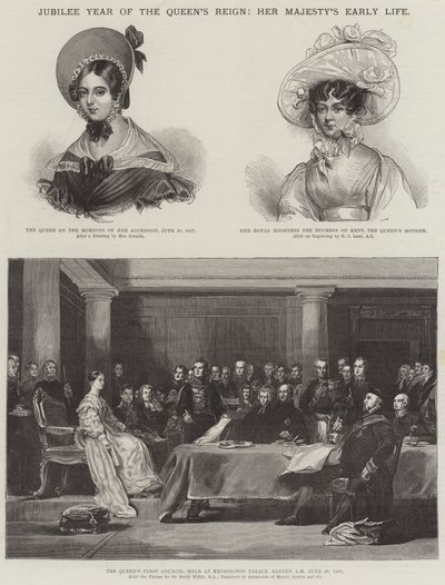 Jubiläumsjahr der Regentschaft der Königin, Das frühe Leben Ihrer Majestät von David Wilkie