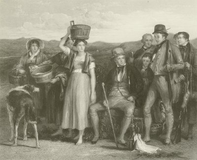 Sir Walter Scott und seine Familie von David Wilkie