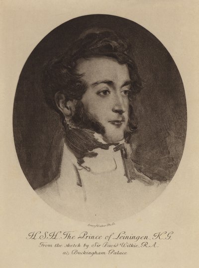 Der Prinz von Leiningen von David Wilkie