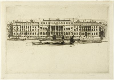 Zollhaus, Platte eins aus dem London-Set von David Young Cameron