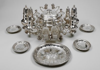Das Kirkleatham-Mittelstück von David and Tanqueray Anne  Willaume