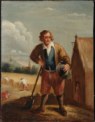 Eine Allegorie der vier Elemente: Erde von David the Younger (follower of) Teniers
