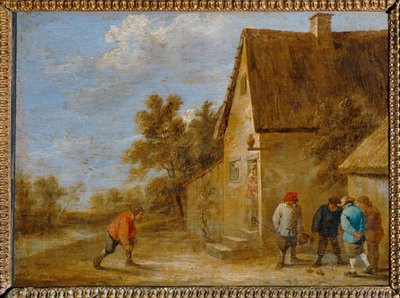 Die Boulespieler von David the Younger Teniers