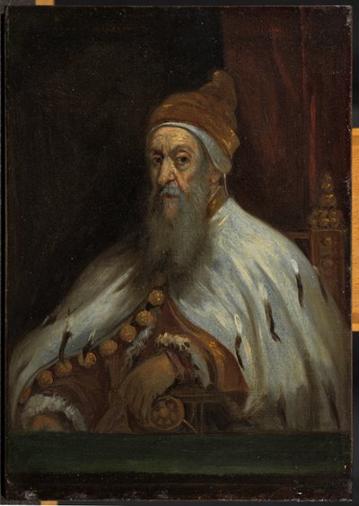 Porträt eines Dogen (nach Jacopo Tintoretto, zugeschrieben) von David Teniers the Younger