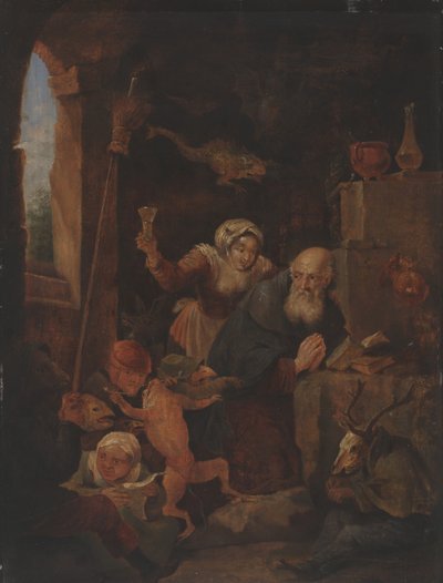 Versuchung des heiligen Antonius von David Teniers the Younger