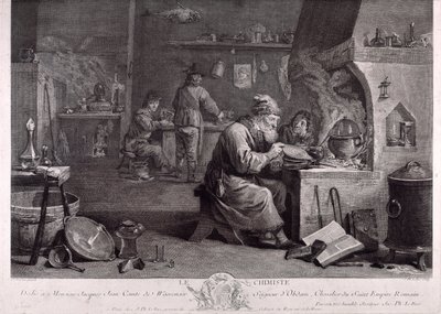 Das Labor des Alchemisten von David Teniers the Younger