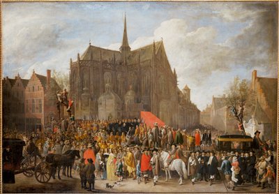Das Schützenfest in Brüssel von David the Younger Teniers