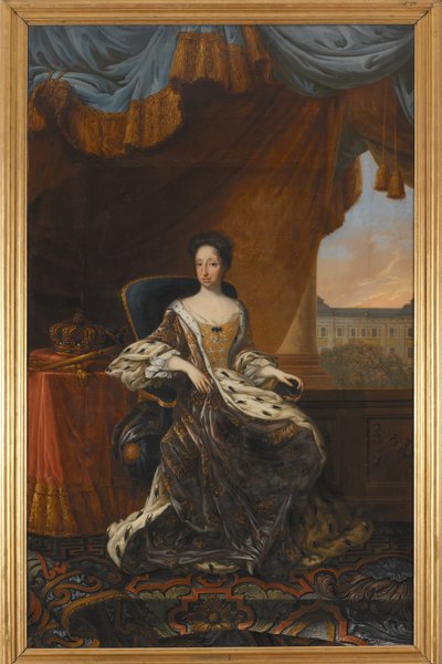 Hedwig Eleonora, 1636-1715, Königin von Schweden von David von Krafft