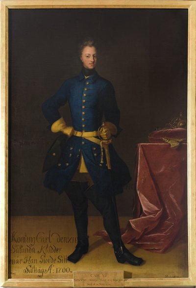 Karl XII., 1682-1718, König von Schweden, Pfalzgraf von Zweibrücken von David von Krafft