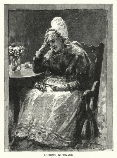 Rückblick (Gravur) von Davidson Knowles