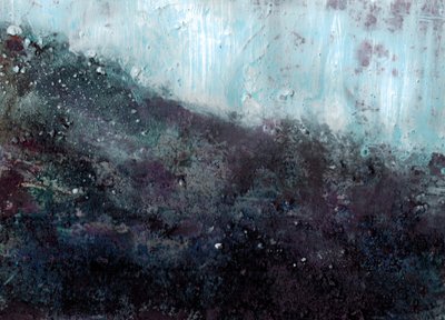 Dunkle Winter-Meereslandschaft von Deb Chaney