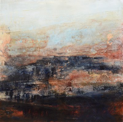 Rustikale Abstrakte Landschaft von Deb Chaney