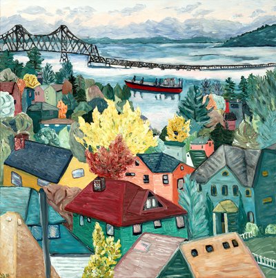 Astoria Aussicht von Deborah Eve Alastra