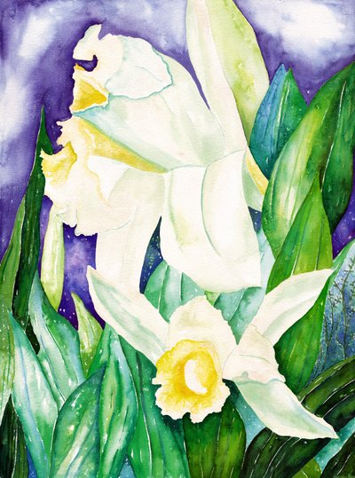 Nachtorchideen, 2007 von Deborah Eve Alastra