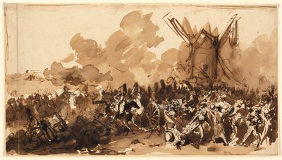 Studie von Denis-Auguste-Marie Raffet