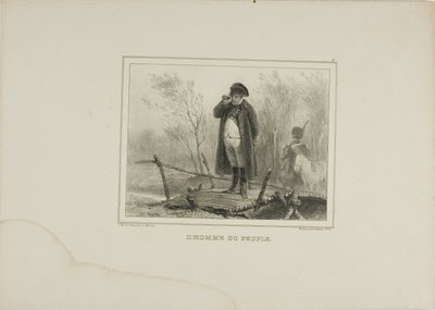 Mann des Volkes von Denis Auguste Marie Raffet