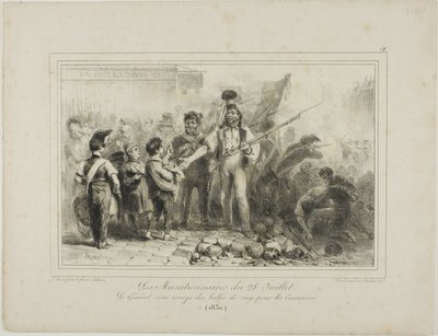 Die Munitionsarbeiter vom 28. Juli von Denis Auguste Marie Raffet