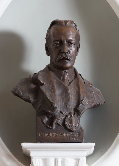Skulptur von Charles Harrison Townsend von Derwent F. Wood