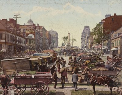 Jacques-Cartier-Platz, Montreal, 1901 von Detroit Publishing Co.