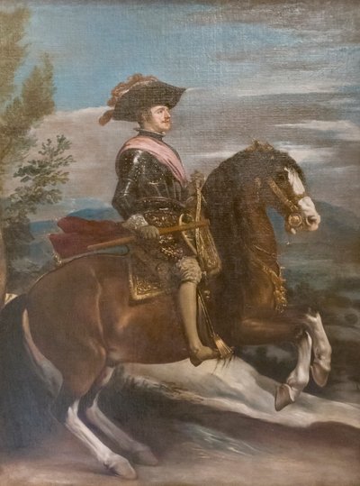 Reiterporträt von Philipp IV. von Diego Velázquez