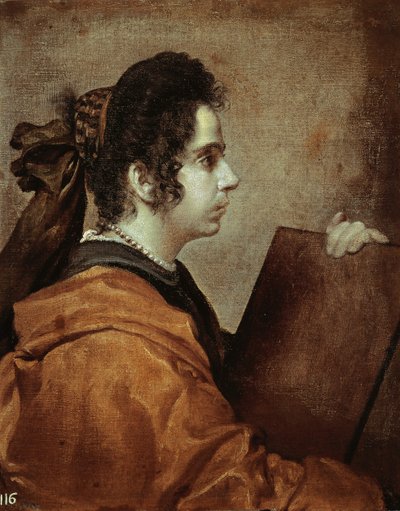 Sibilla (Juana Pacheco), ca. 1632 von Diego Rodriguez de Silva y Velazquez