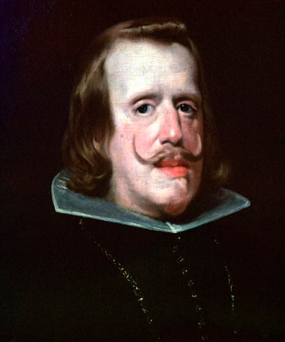 König Philipp IV. von Spanien, 16. Jahrhundert von Diego Velasquez
