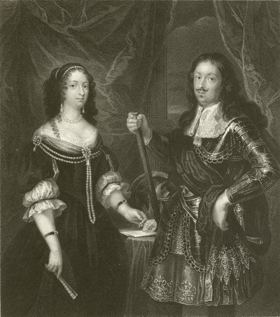 Ferdinand von Medici und seine Gemahlin von Diego Velázquez