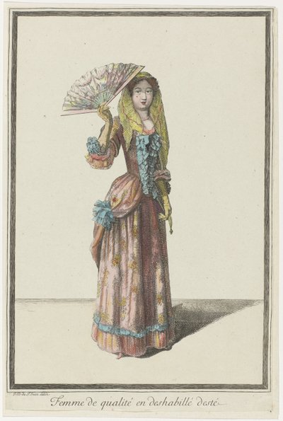 Frau von Qualität im Sommernachthemd von Dieu de Saint Jean
