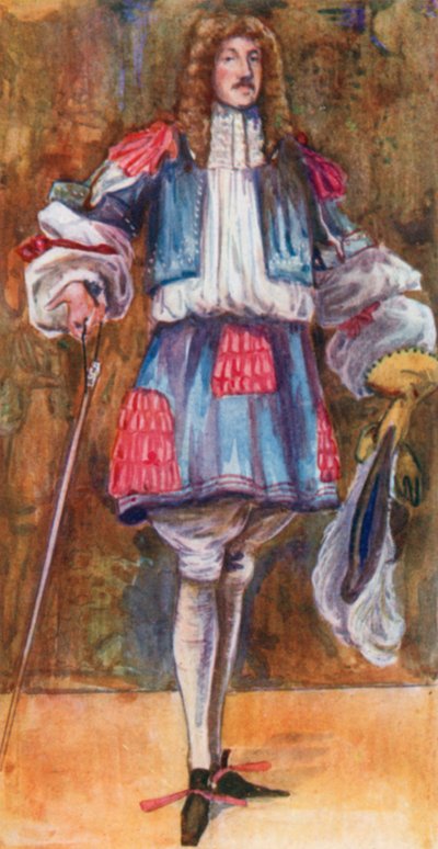 Ein Mann aus der Zeit von Karl II. 1660-1685 von Dion Clayton Calthrop
