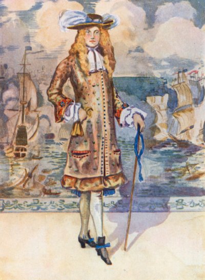 Ein Mann aus der Zeit von Charles II 1660-1685 von Dion Clayton Calthrop