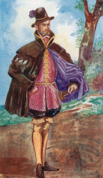 Ein Mann aus der Zeit von Maria I. 1553-1558 von Dion Clayton Calthrop