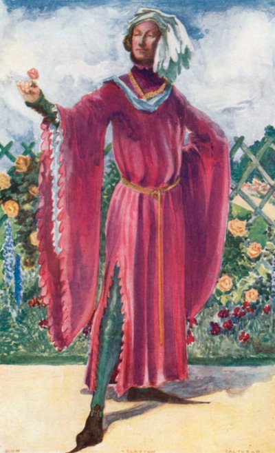 Ein Mann aus der Zeit von Richard II 1377-1399 von Dion Clayton Calthrop