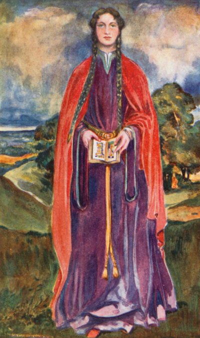 Eine Frau aus der Zeit von Heinrich I. 1100-1135 von Dion Clayton Calthrop