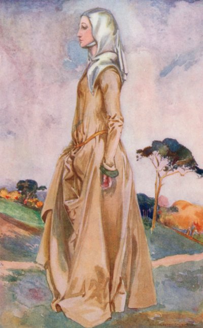 Eine Frau aus der Zeit Heinrichs I. 1154-1189 von Dion Clayton Calthrop