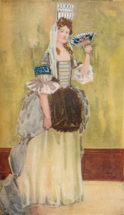 Eine Frau aus der Zeit von William und Mary, 1907 von Dion Clayton Calthrop